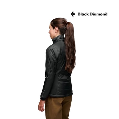 【Black Diamond】 Women's Solution 2.0 Jacket 女款保暖外套 PrimaLoft® 黑色3